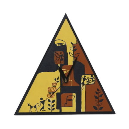 Wall Clock - Warli Design Home decor