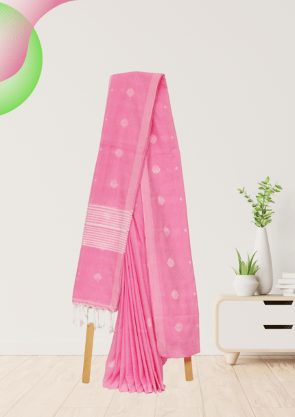 Jhilmil Khadi Saree