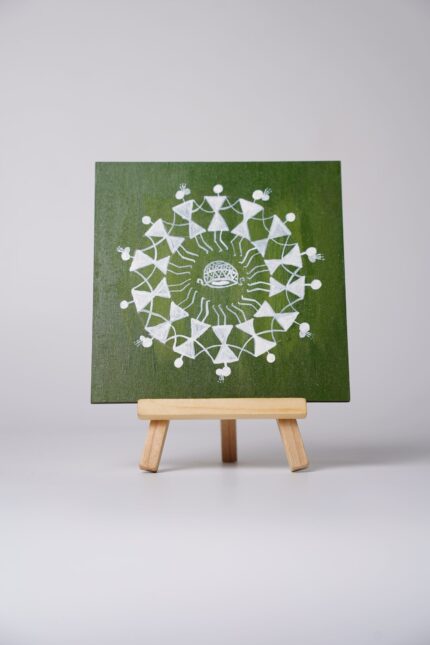 Canvase Warli Art Traditional Folk Painting