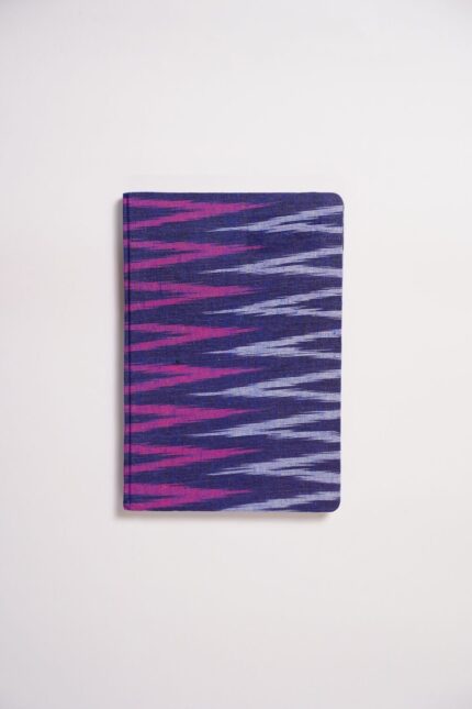 Ikat Handmade Diary Blue