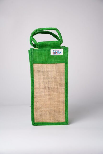 Handcrafted Bottle Jute Bag