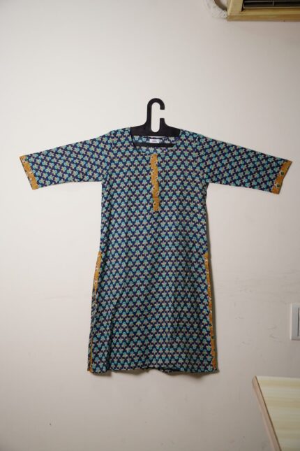 Full-Sleeve Women’s Printed Cotton Kurti